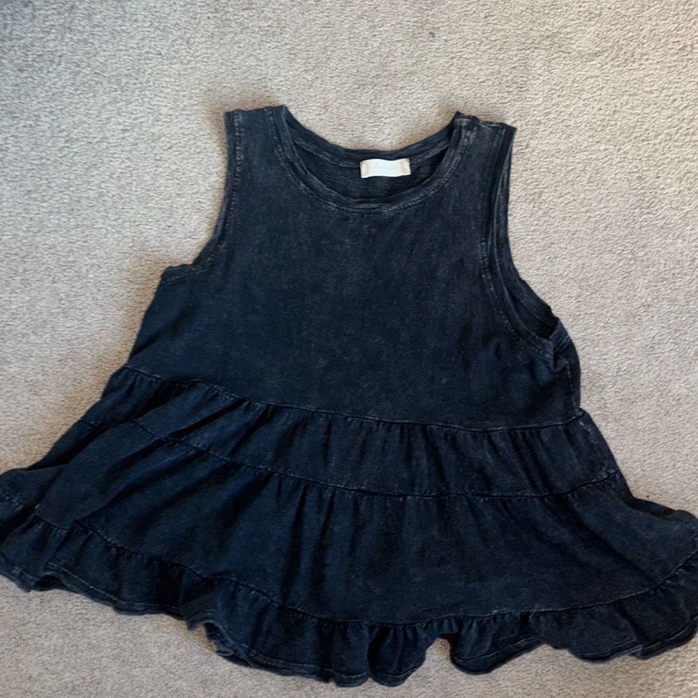 ALTARD STATE TANK TOP RUFFLE BLOUSE